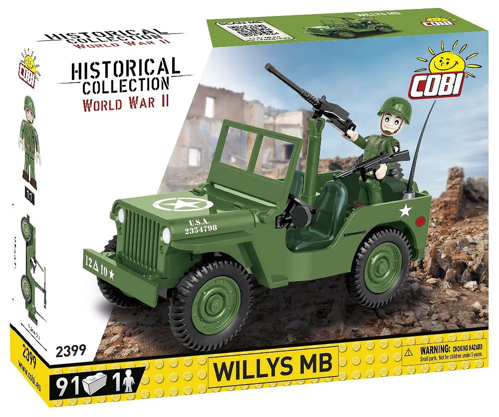 COBI 2399 Willys MB 1/4 Ton 4x4