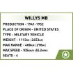 COBI 2399 Willys MB 1/4 Ton 4x4