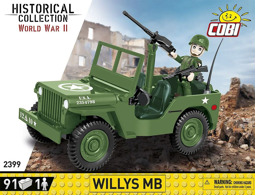COBI 2399 Willys MB 1/4 Ton 4x4
