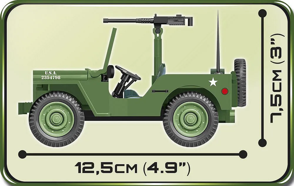COBI 2399 Willys MB 1/4 Ton 4x4
