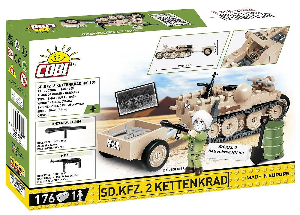 COBI 2401 Sd.Kfz.2 Kettenkrad