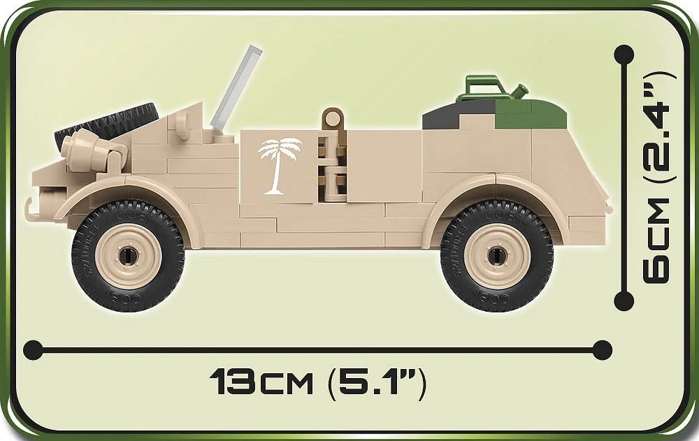 COBI 2402 VW typ 82 Kübelwagen