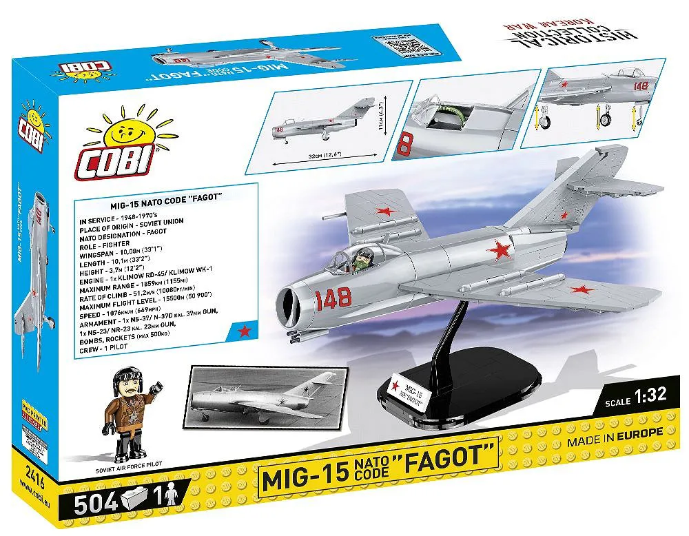 COBI 2416 MiG-15 Fagot