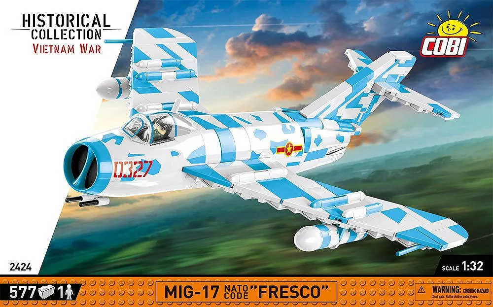 COBI 2424 MiG-17 NATO-code "Fresco