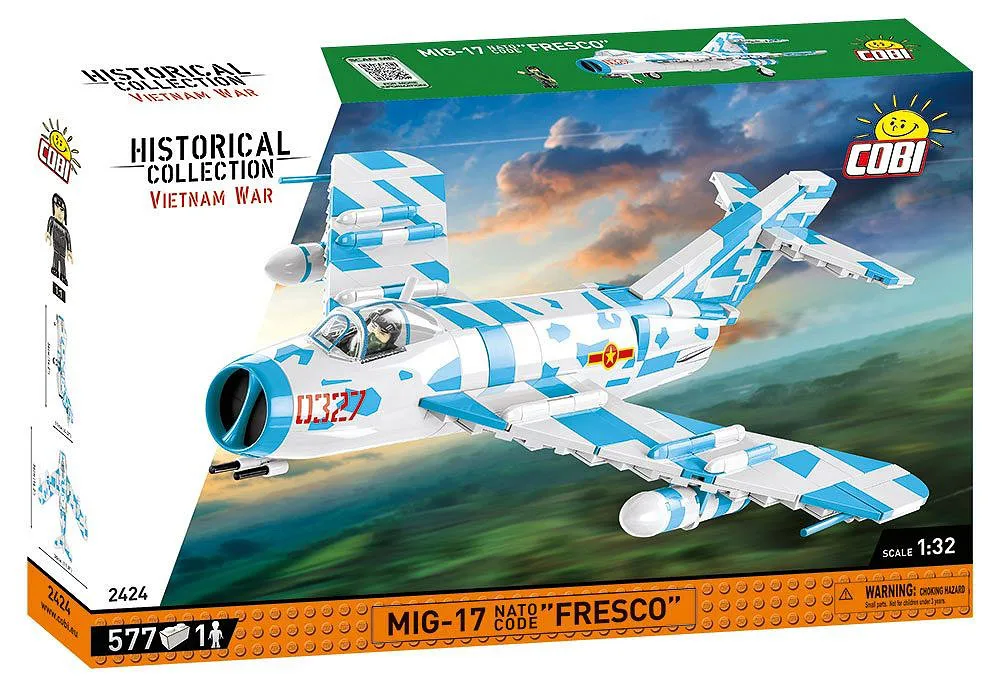 COBI 2424 MiG-17 NATO-code "Fresco