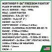 COBI 2425 Northrop F-5A Freedom Fighter