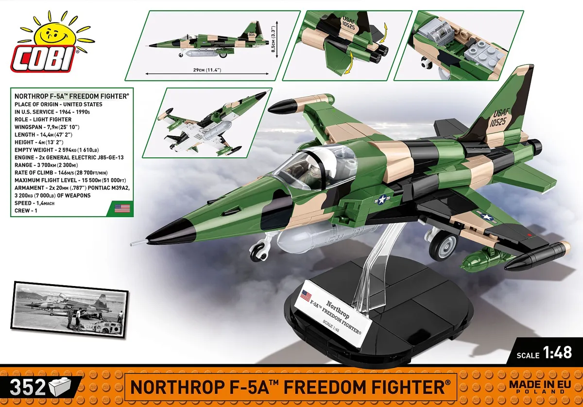 COBI 2425 Northrop F-5A Freedom Fighter