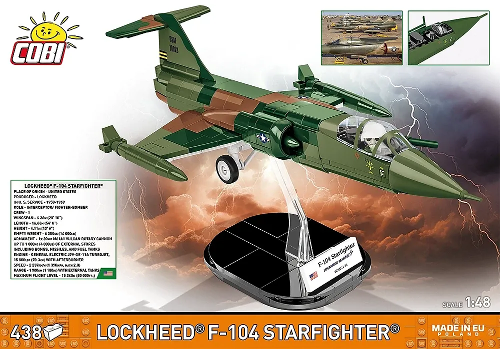 COBI 2426 Lockheed F-104 Starfighter