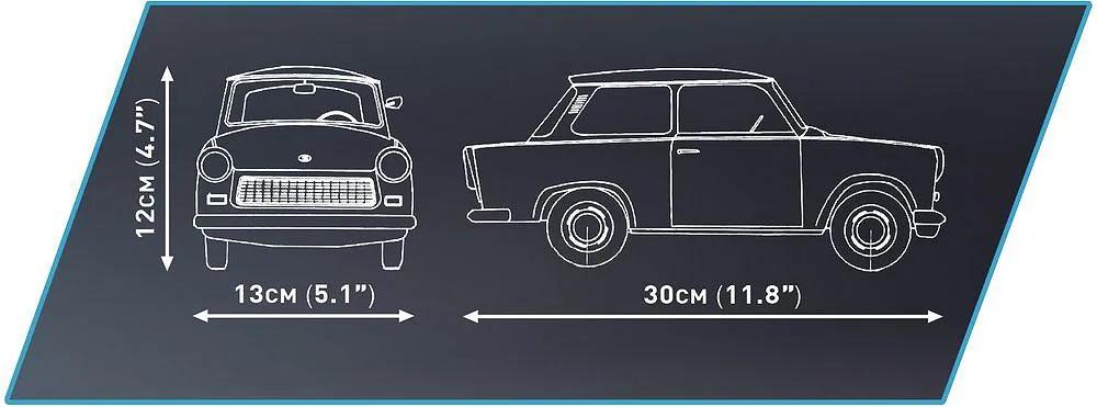 COBI 24330 Trabant 601 S Deluxe - Limited Edition