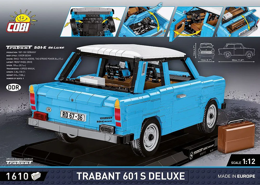 COBI 24330 Trabant 601 S Deluxe - Limited Edition