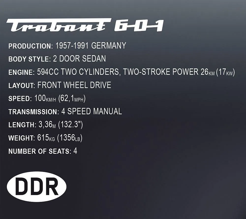 COBI 24331 Trabant 601