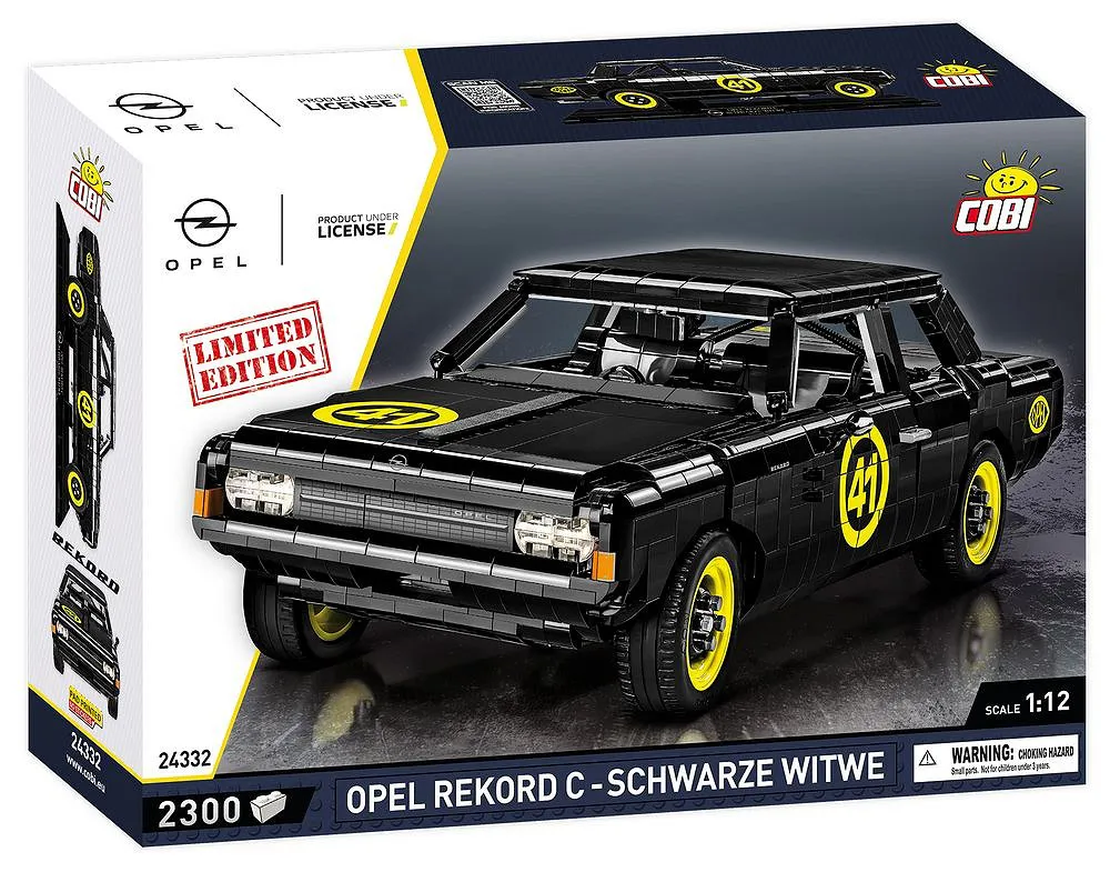 COBI 24332 Opel Rekord C Schwarze Witwe - Limited Edition