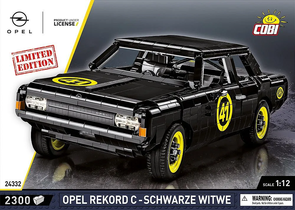 COBI 24332 Opel Rekord C Schwarze Witwe - Limited Edition