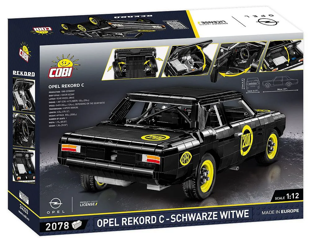 COBI 24333 Opel Rekord C Zwarte Weduwe