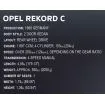 COBI 24333 Opel Rekord C Zwarte Weduwe