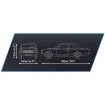 COBI 24333 Opel Rekord C Zwarte Weduwe