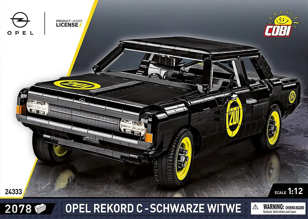 COBI 24333 Opel Rekord C Zwarte Weduwe