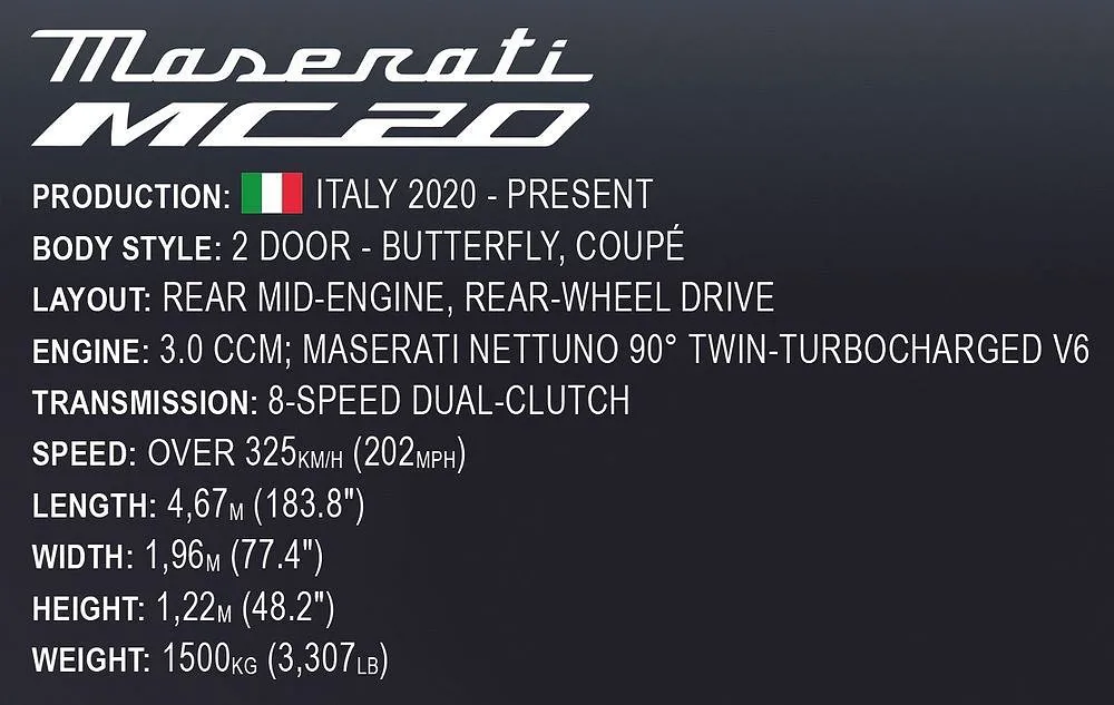 COBI 24335 Maserati MC20