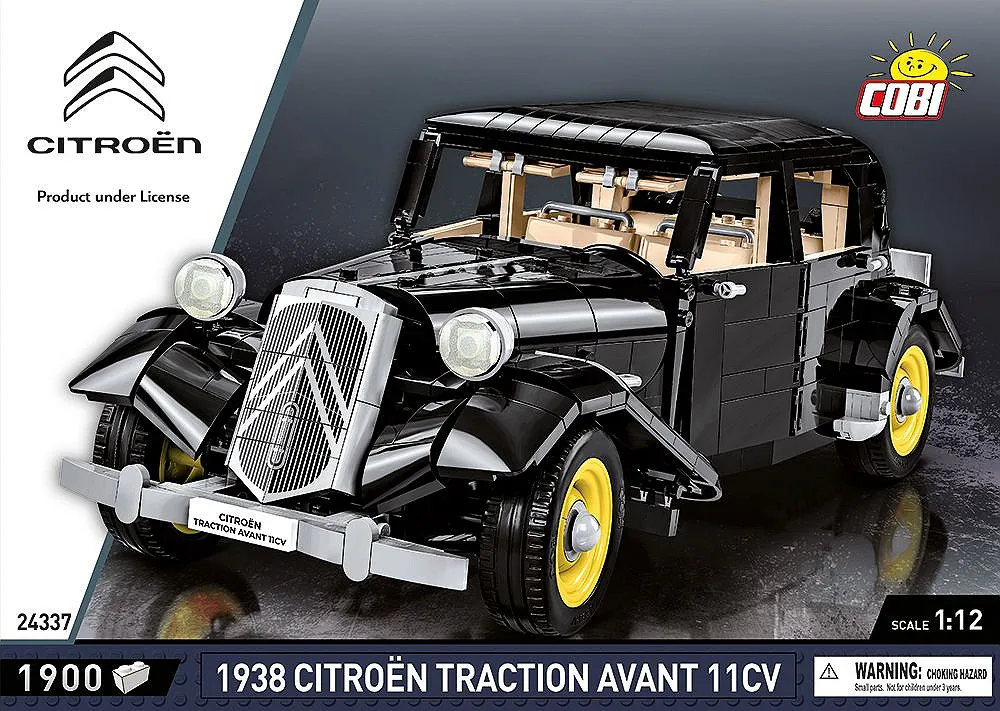 COBI 24337 Citroen Traction Avant 11CV 1938