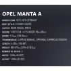 COBI 24338 Opel Manta A 1970 - Executive Edition