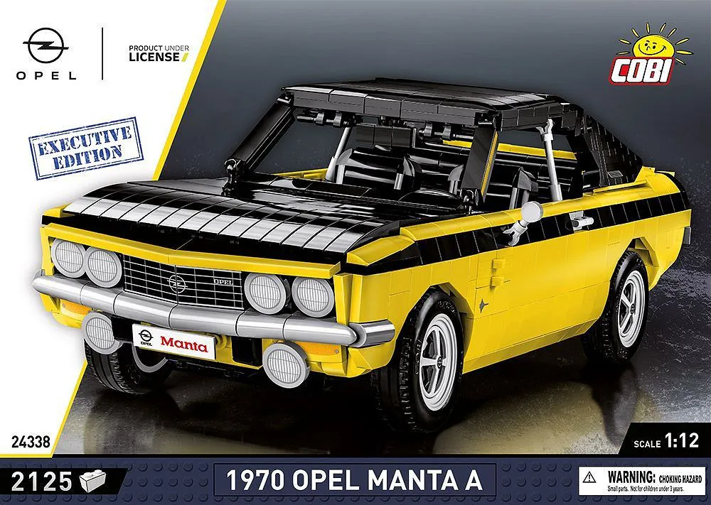 COBI 24338 Opel Manta A 1970 - Executive Edition
