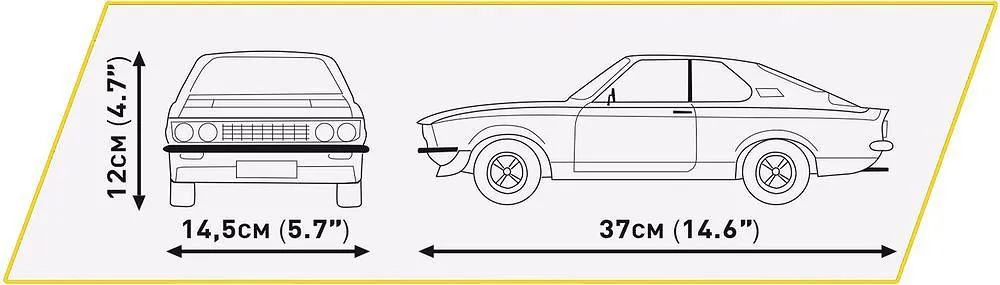 COBI 24339 Opel Manta A 1970