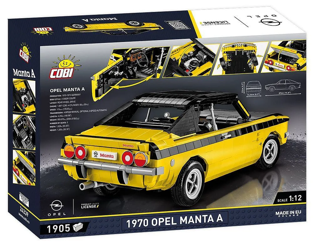 COBI 24339 Opel Manta A 1970