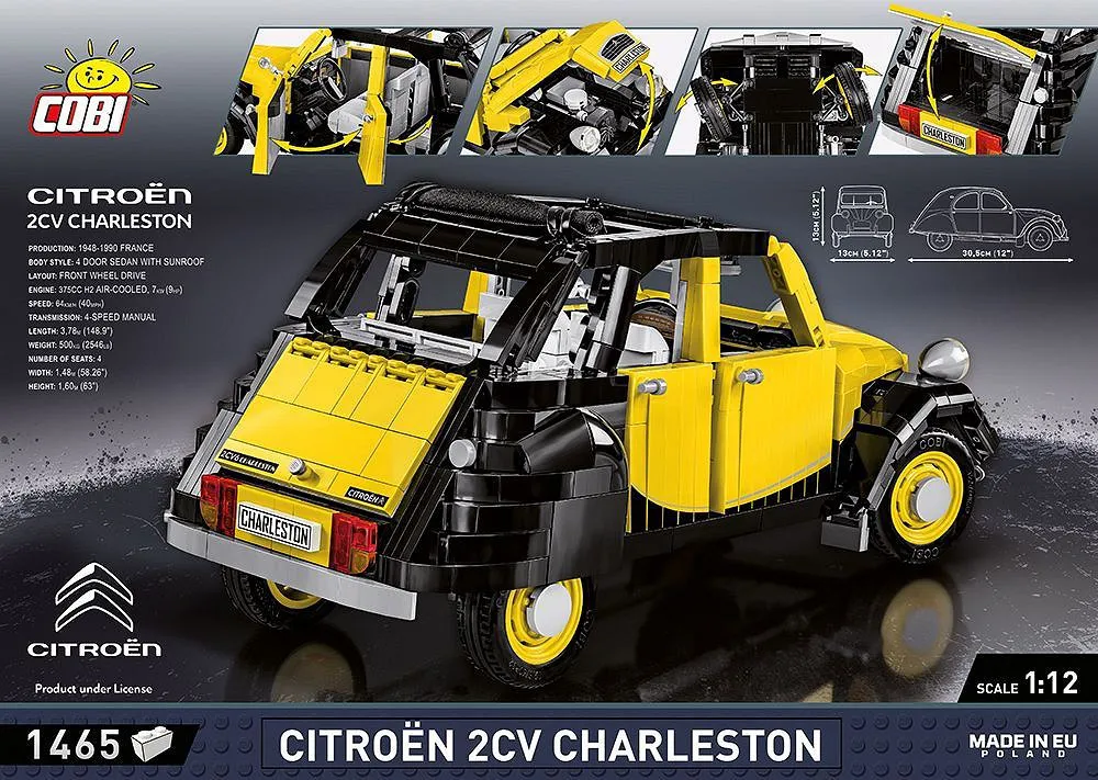 COBI 24341 Citroen 2CV Charleston