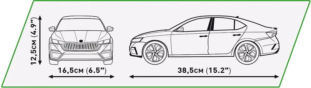 COBI 24342 Škoda Octavia RS - Executive Edition