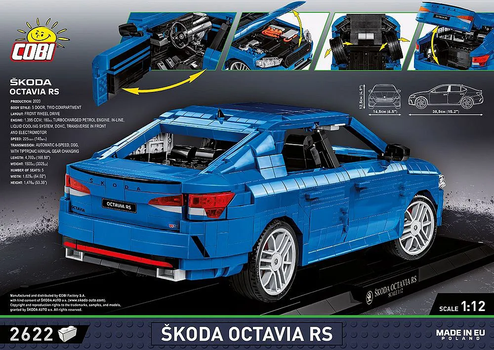 COBI 24342 Škoda Octavia RS - Executive Edition