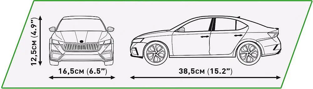 COBI 24343 Škoda Octavia RS