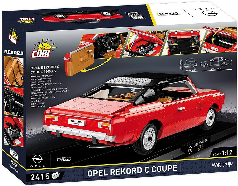 COBI 24344 Opel Rekord C Coupe - Executive Edition