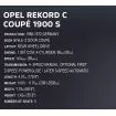 COBI 24344 Opel Rekord C Coupe - Executive Edition