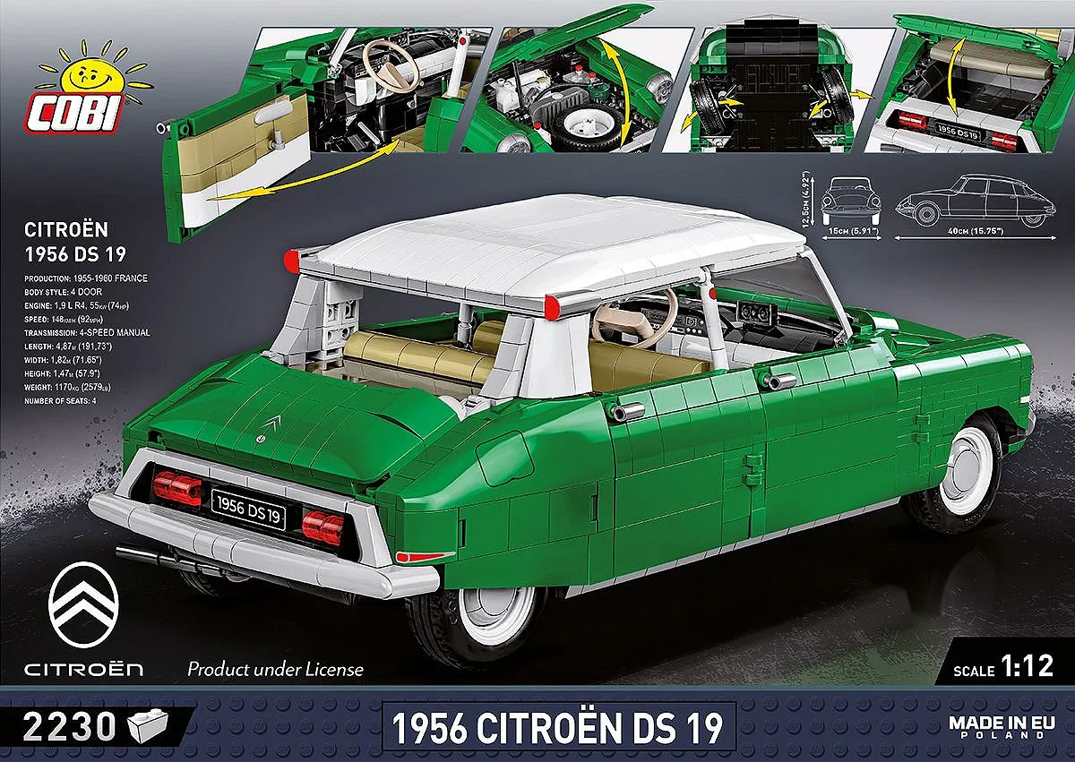 COBI 24347 Citroen DS 19 1956