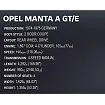 COBI 24349 Opel Manta A GT/E 1974