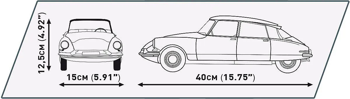 COBI 24350 Citroen DS 19 1956 - Executive Edition
