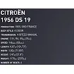 COBI 24350 Citroen DS 19 1956 - Executive Edition