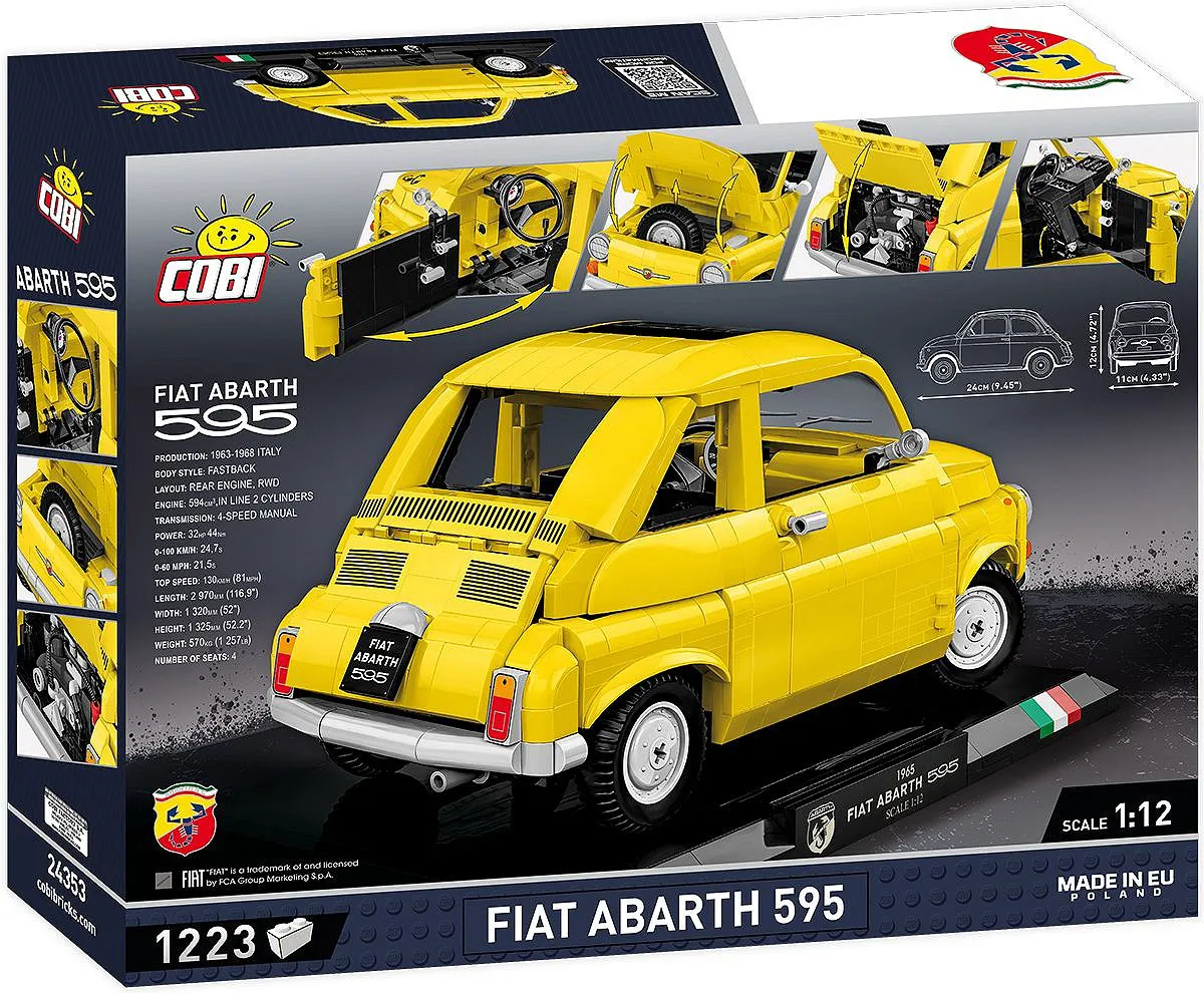COBI 24353 Fiat Abarth 595 - Executive Edition