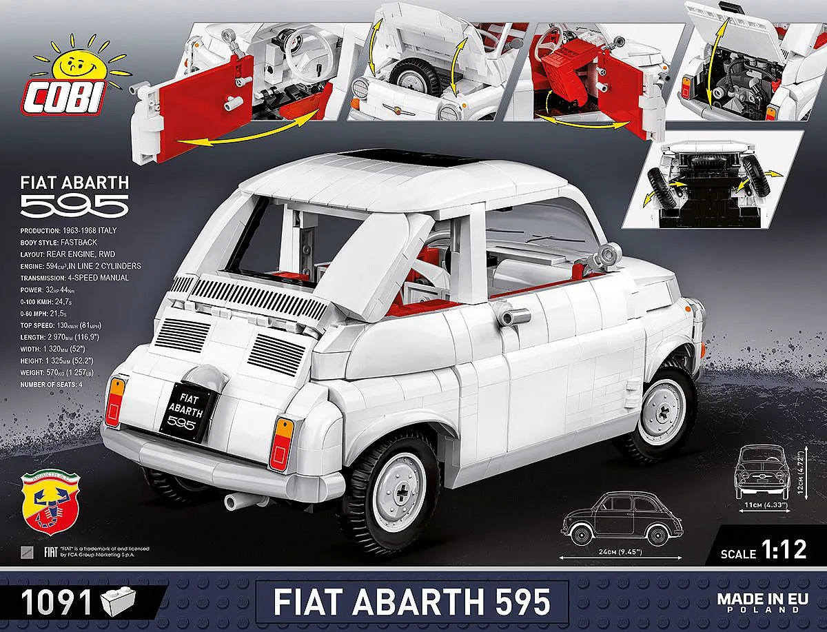 COBI 24354 Fiat Abarth 595