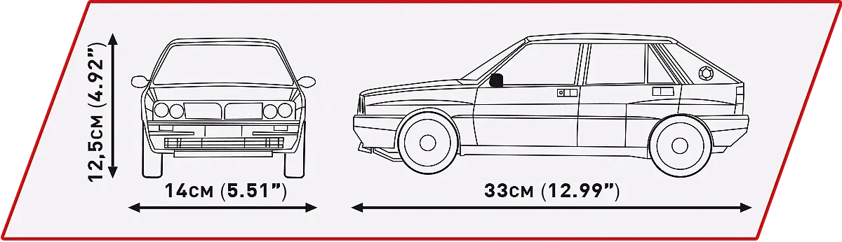 COBI 24356 Lancia Delta HF Integrale EVO - Executive Edition