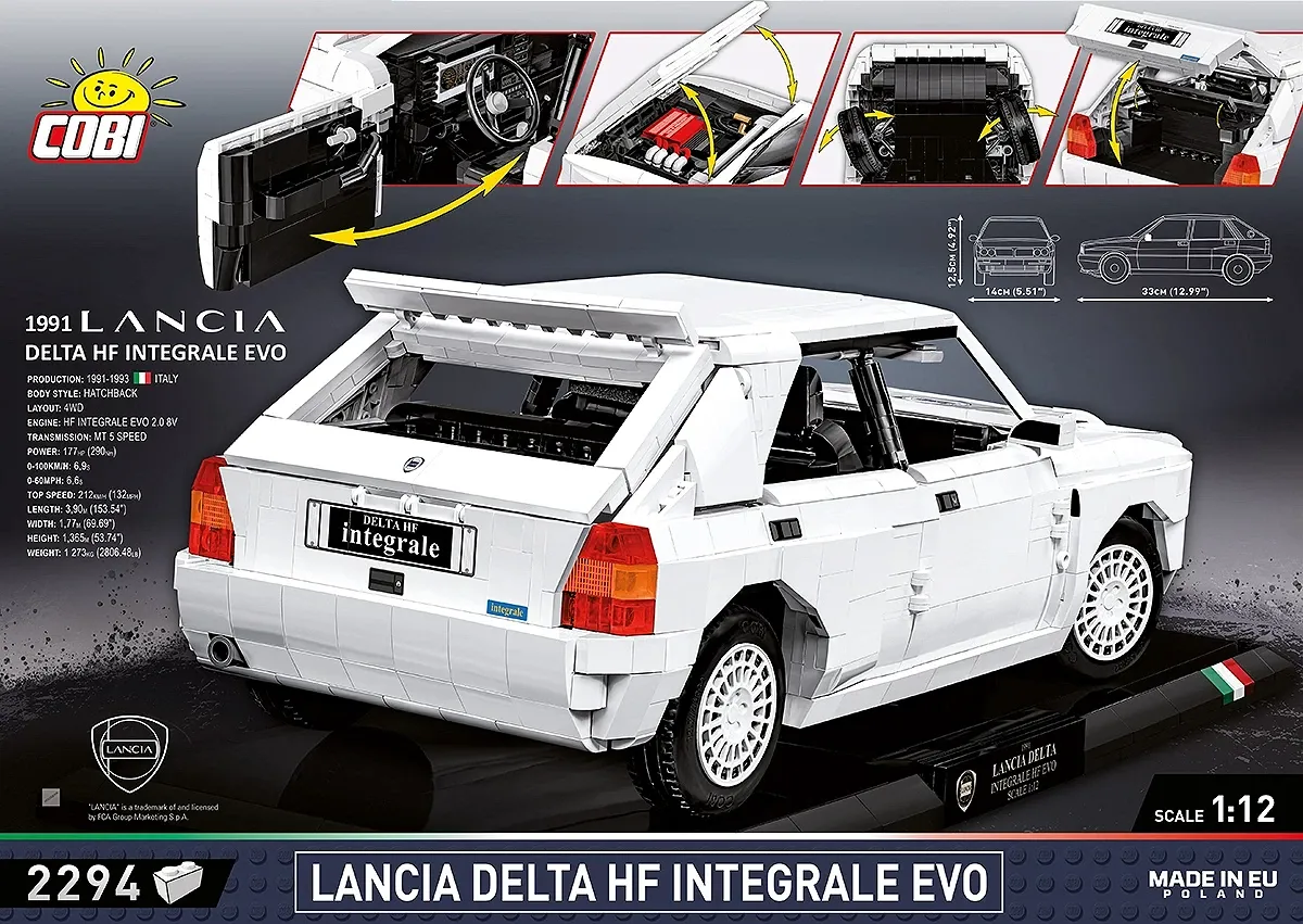 COBI 24356 Lancia Delta HF Integrale EVO - Executive Edition