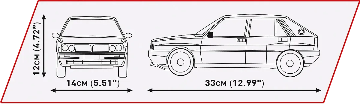 COBI 24357 Lancia Delta HF Integrale