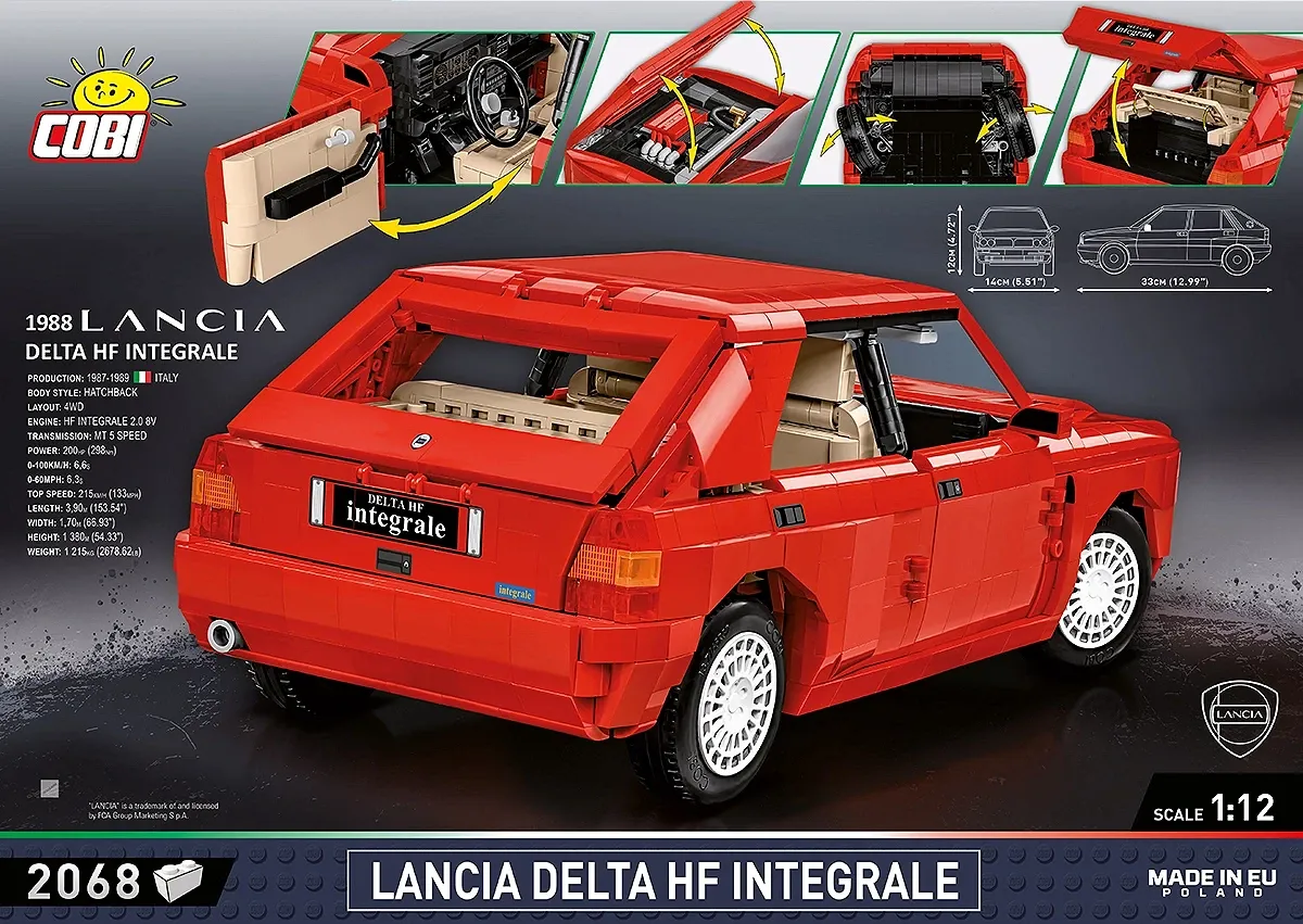 COBI 24357 Lancia Delta HF Integrale