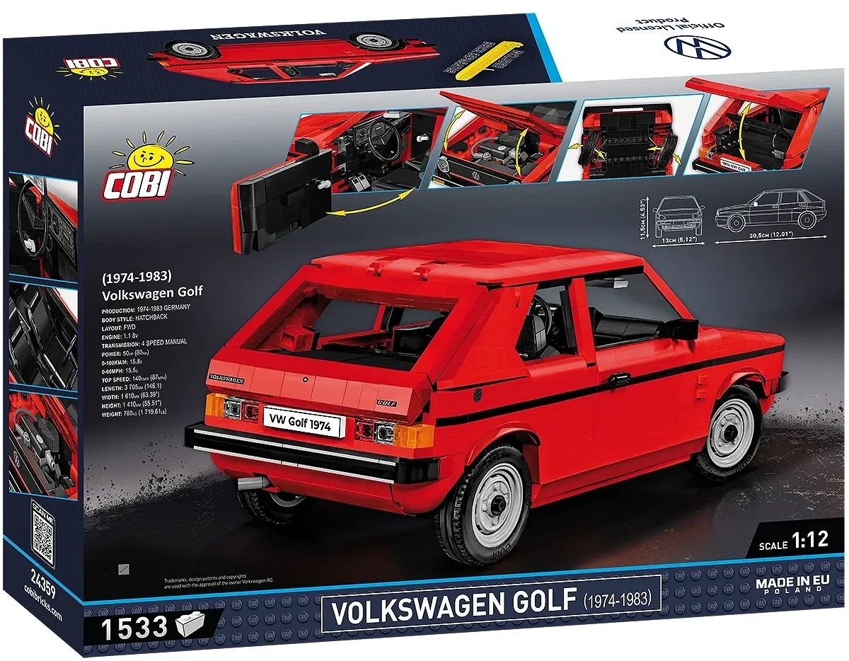 COBI 24359 Volkswagen Golf (1974-1983)