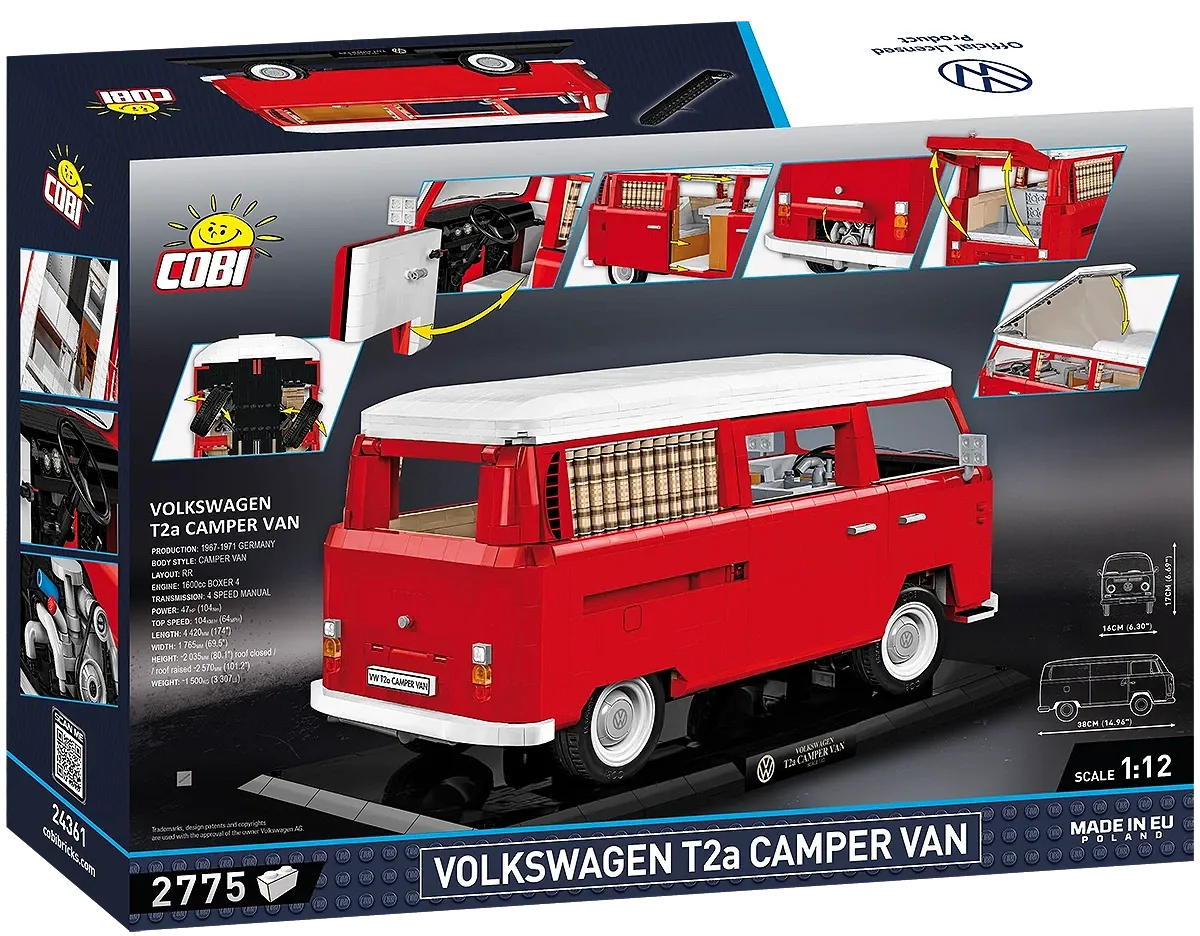 COBI 24361 Volkswagen T2a Camper Van - Executive Edition