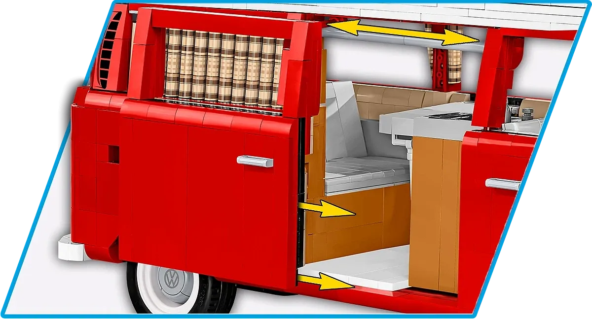 COBI 24361 Volkswagen T2a Camper Van - Executive Edition