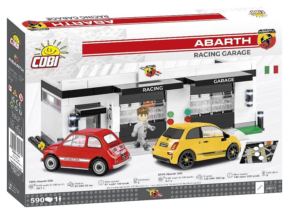 COBI 24501 Abarth Racing Garage
