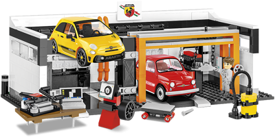COBI 24501 Abarth Racing Garage