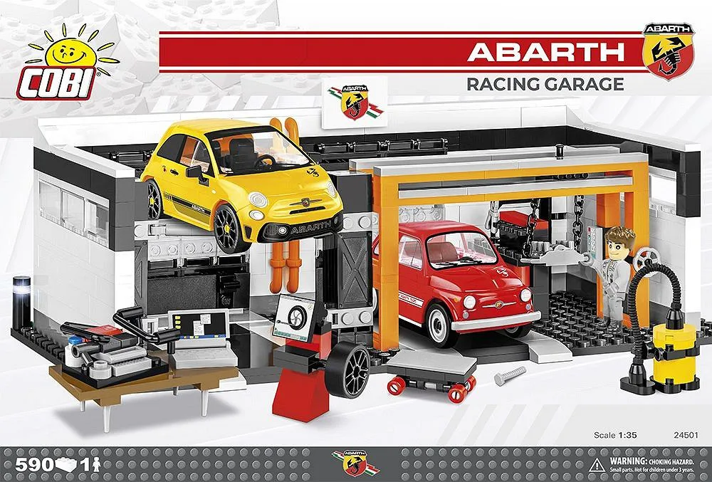 COBI 24501 Abarth Racing Garage
