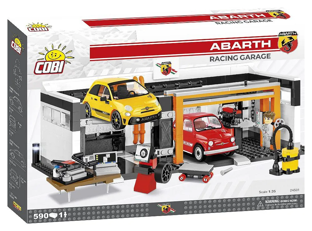 COBI 24501 Abarth Racing Garage